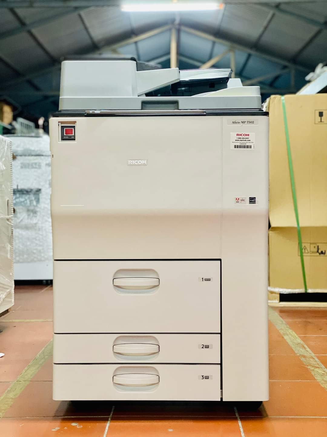 máy photocopy ricoh công suất lớn